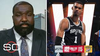 "Wemby just exposed the SGA MVP hoax" - Kendrick Perkins on Spurs beat Thunder 122-115 in Game 1