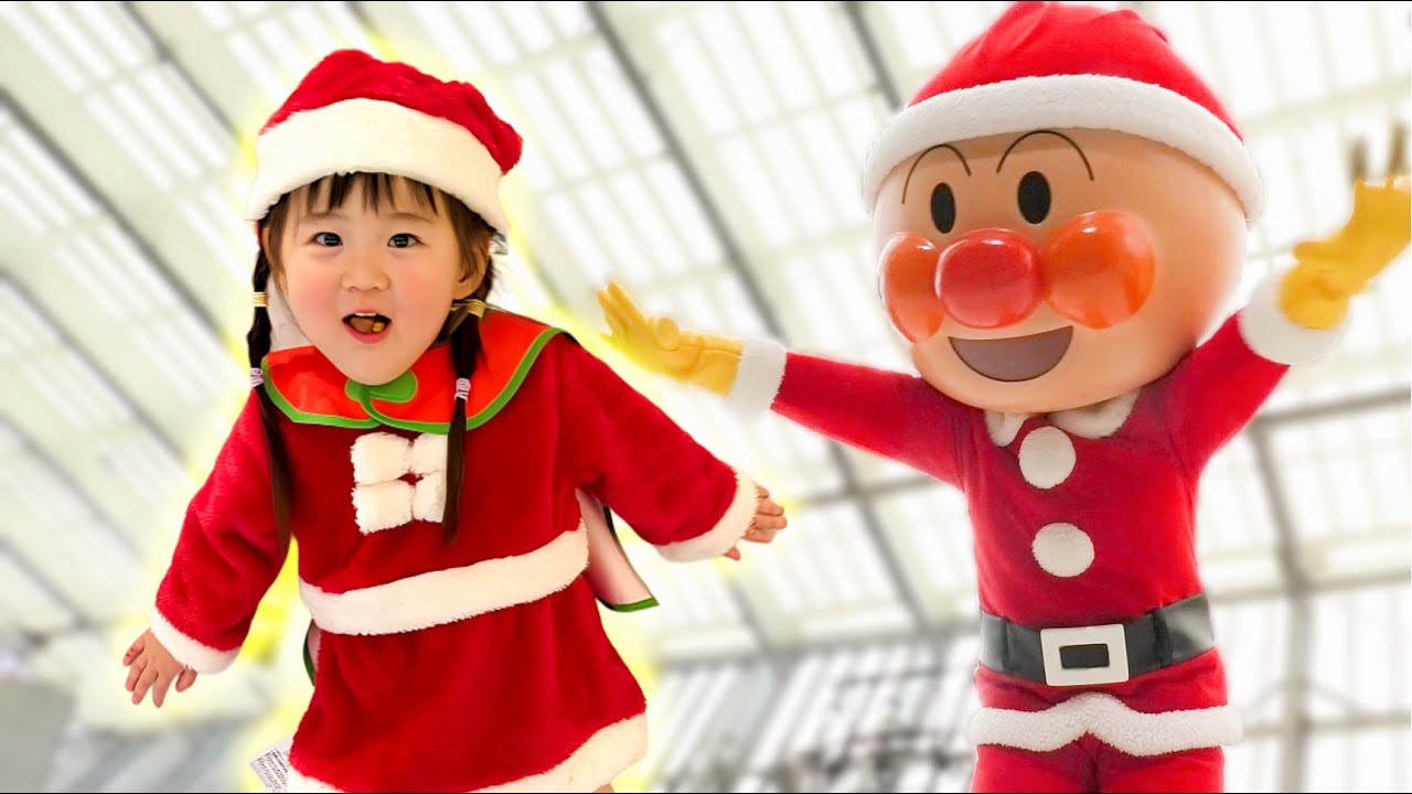 【福岡アンパンマンミュージアム】クリスマスPART2🎄カーニバル王国で大はしゃぎ！限定ショー＆グリーティングも全部見せVlog