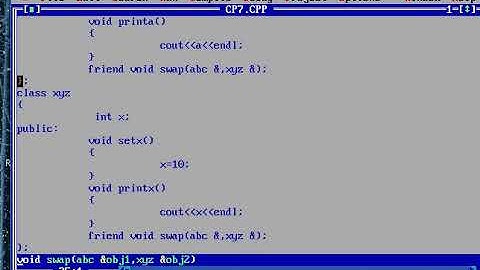 Swap The Value Of Private Data FRom 2 Different Classes.||C++ BCA Program||KPRO GROUP.