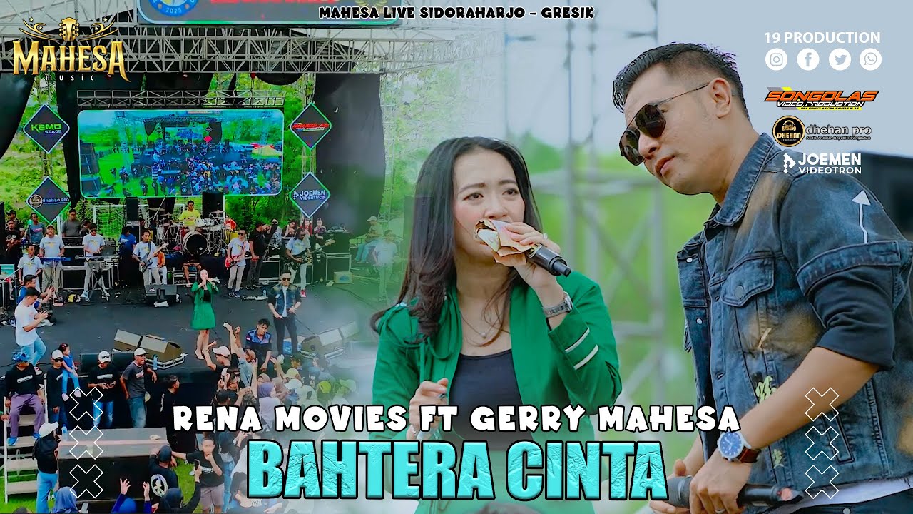 Rena Movies Ft Gerry Mahesa - Bahtera Cinta I Mahesa music live stadion putra raharja - kedamean