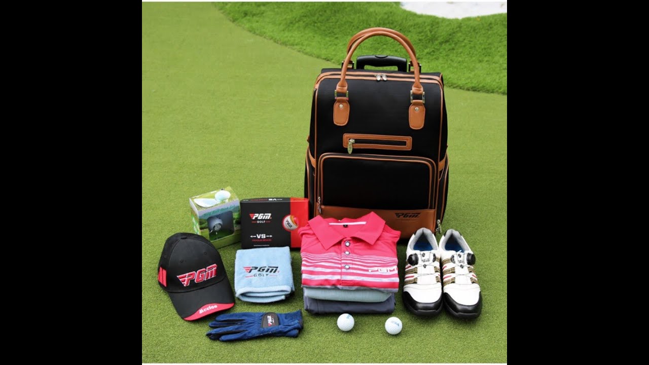 PGM Men's Golf Clothing Bag YWB023 Túi golf xách tay có bánh xe YouTube
