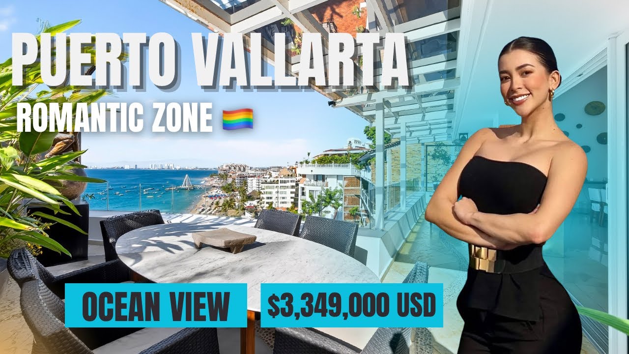 Inside a $3.35M Oceanview Luxury Home in Puerto Vallarta | Casa Norte 🏳️‍🌈