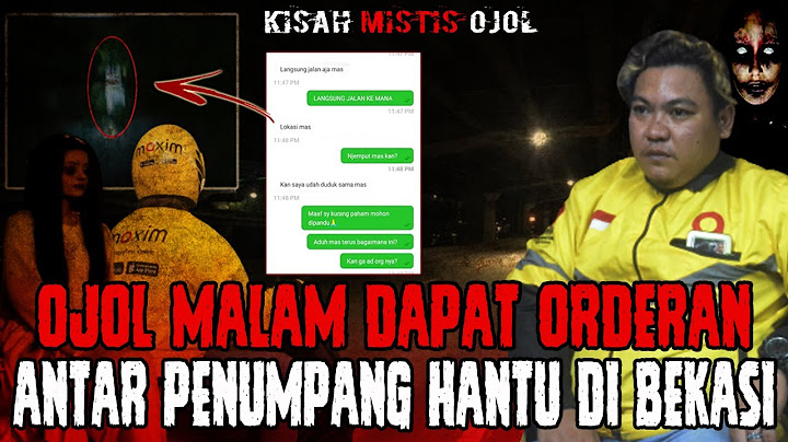 NGERI !! OJOL MALAM ANTAR HANTU WANITA KE TENGAH KUBURAN KOTA BEKASI DI BAYAR PAKAI DAUN!
