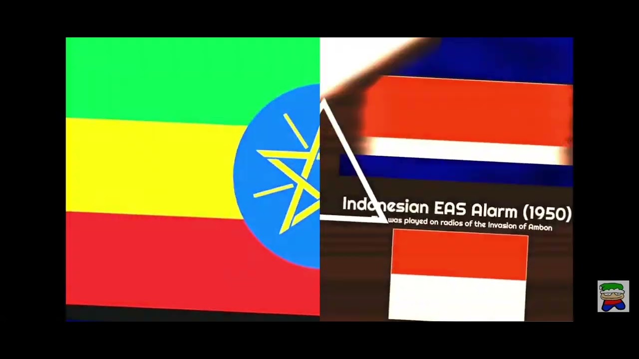 Ethiopia Red zone eas alarm x Indonesia Red zone eas alarm Mashup YouTube