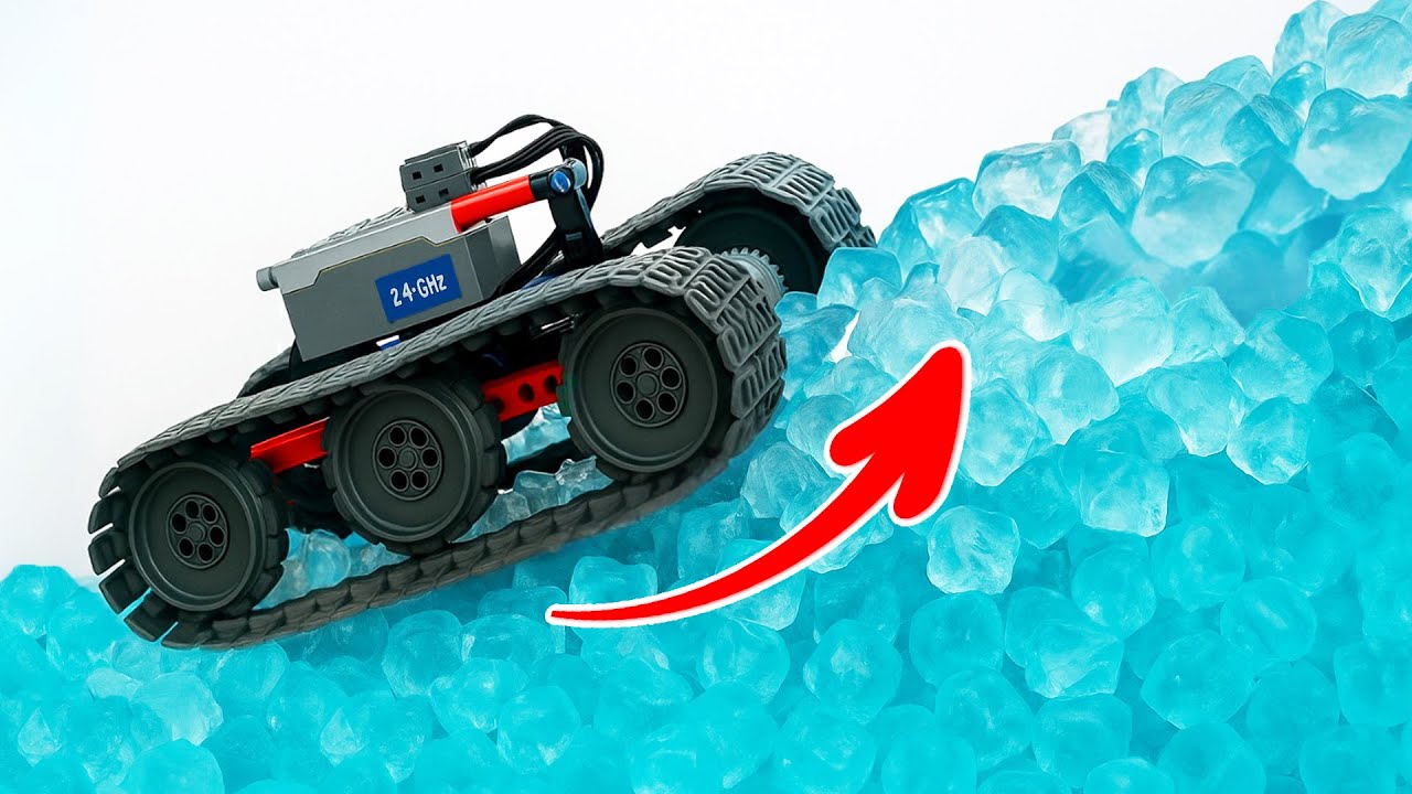 Testing 6 LEGO Cars on Ice Cube Hill - EPIC Climb or Fail? | Smart Lego
