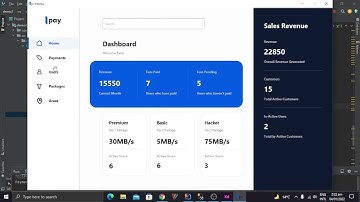 ISP Management System | Java | JavaFX | SQL Server