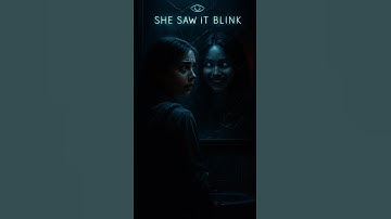 The Mirror That Blinked 👁️ | When Your Reflection Moves First 😨 #Shorts #mystery #story #creepy