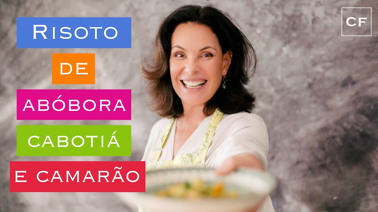 Risoto de Abóbora com Camarão - Na Cozinha com Carolina