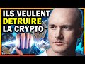 😱 Toutes les Cryptos sont menacées - Brian Amstrong (Interview)
