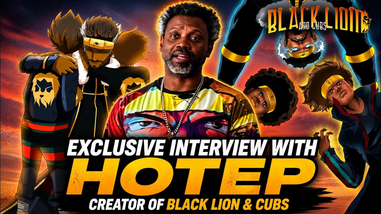 Meet the Creator Behind Black Lion & Cubs | Hotep Interview