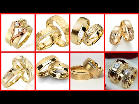 Most beautiful classic gold wedding ring designs