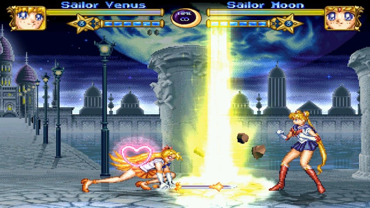 New Sailor Venus vs Sailor Team MUGEN - YouTube