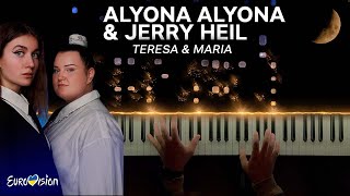 alyona alyona & Jerry Heil - Teresa & Maria || Piano Cover (Sheet Music) Resimi