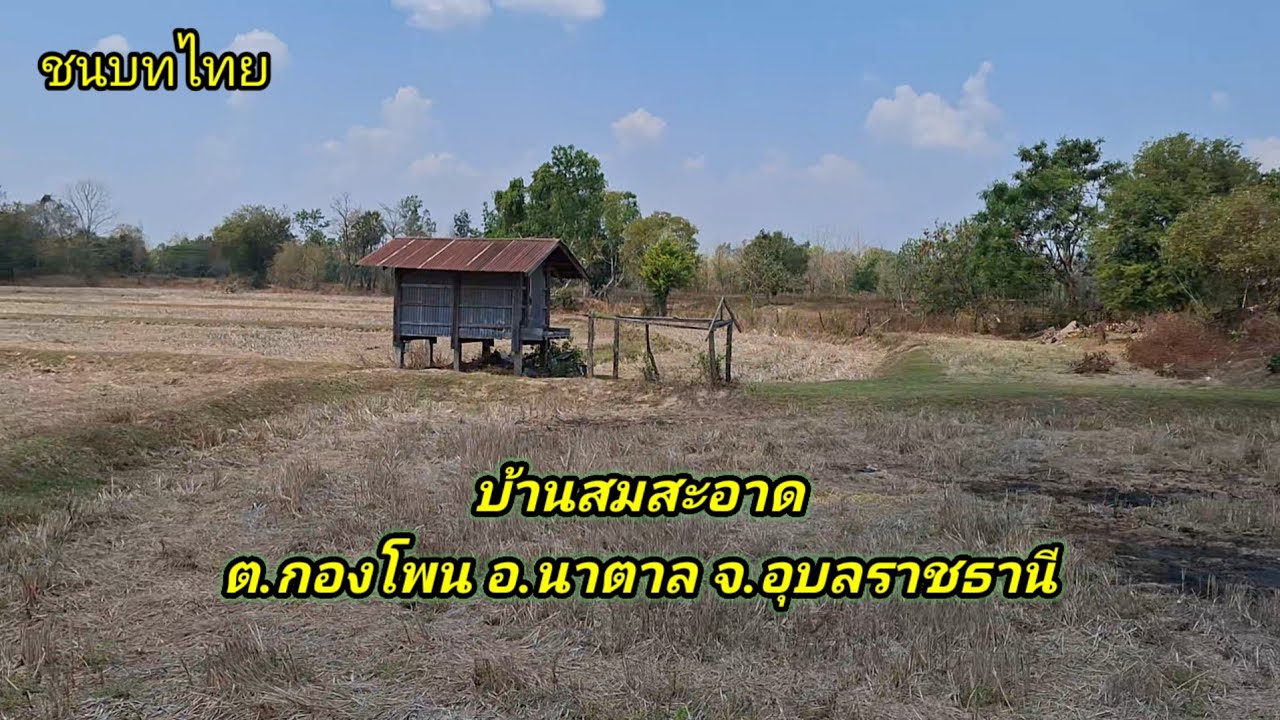 เส้นทางโบราณ‼️ลัดไปบ้านสมสะอาด ตำบลกองโพนอำเภอนาตาล จังหวัดอุบลราชธานี #travel #ชนบทไทย