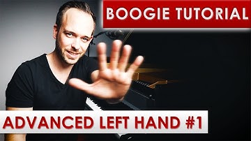 Chris Conz - BOOGIE TUTORIAL - ADVANCED LEFT HAND #1 🎹