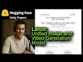 Lance: Unified Image and Video Generation Model