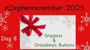 Snippet vs cluster? #dephemerember 2025 day 8