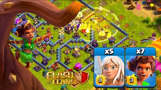 Fresh Th16 Queen Charge Root Rider Legend League Mayhem Clash Of Clans