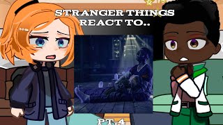 Strangerthings React To.. Gacha Max Death Strangerthings S4 Rayray Tw Pt.4