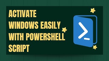 Activate Windows Easily with PowerShell Script