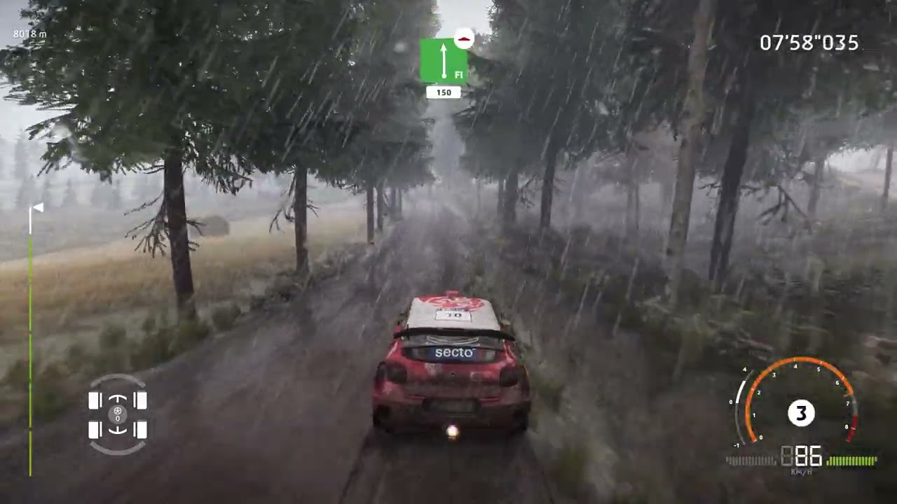 "🌩️ WRC Generations – 21km Storm Rally in Finland 🇫🇮 | Citroën C3 WRC Extreme Drive