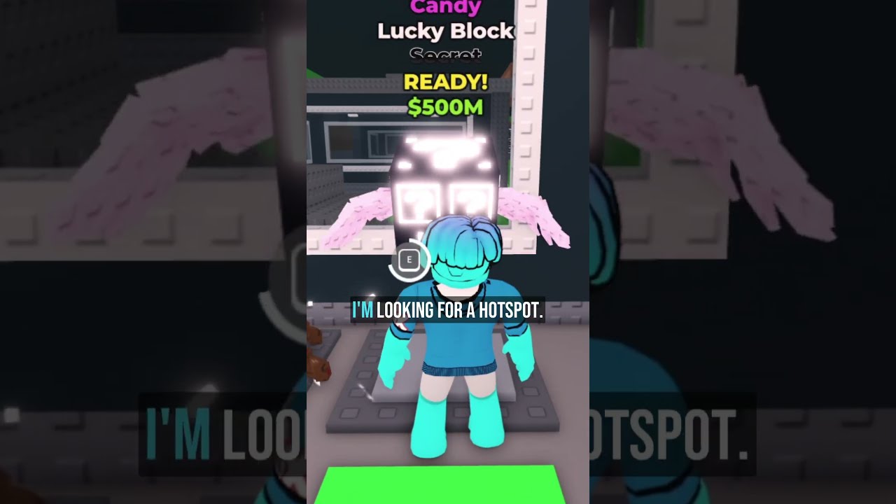 Opening 1 SECRET CANDY LUCKY BLOCK In Steal A Brainrot 