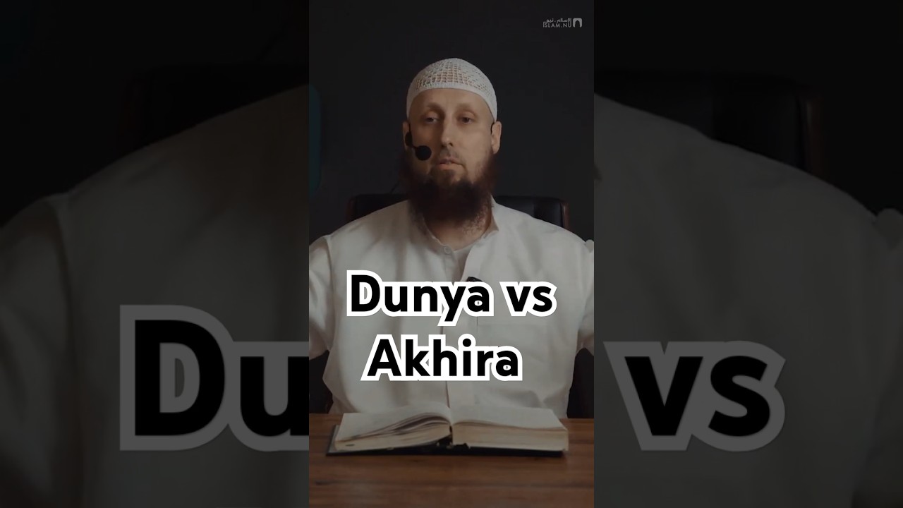 Dunya vs Akhira - Vad prioriterar du? 🔥👀 | Sh. Abdulwadod