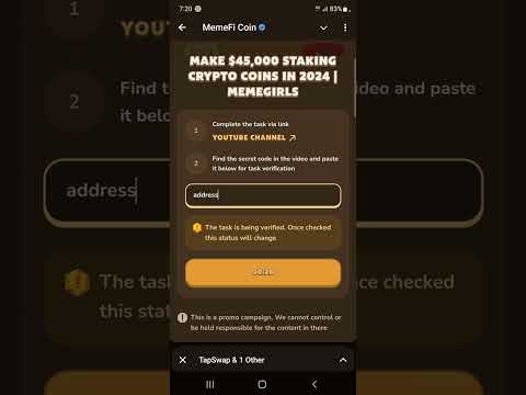 Make $45,000 Staking Crypto in 2024 / Memefi code today 21st of August