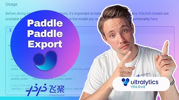 How to Export Ultralytics YOLOv8 Models to PaddlePaddle Format | Key Features of PaddlePaddle Format