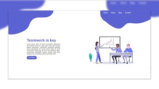 Full how to create landing page in html css | landing page html css Guide