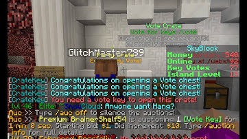 element skyblock vote crate opening