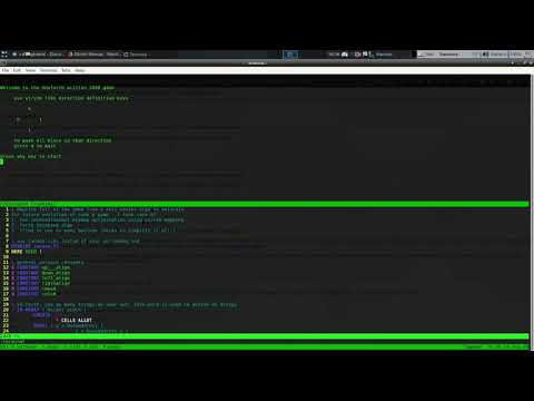 gnu-forth written 2048 video game for terminal