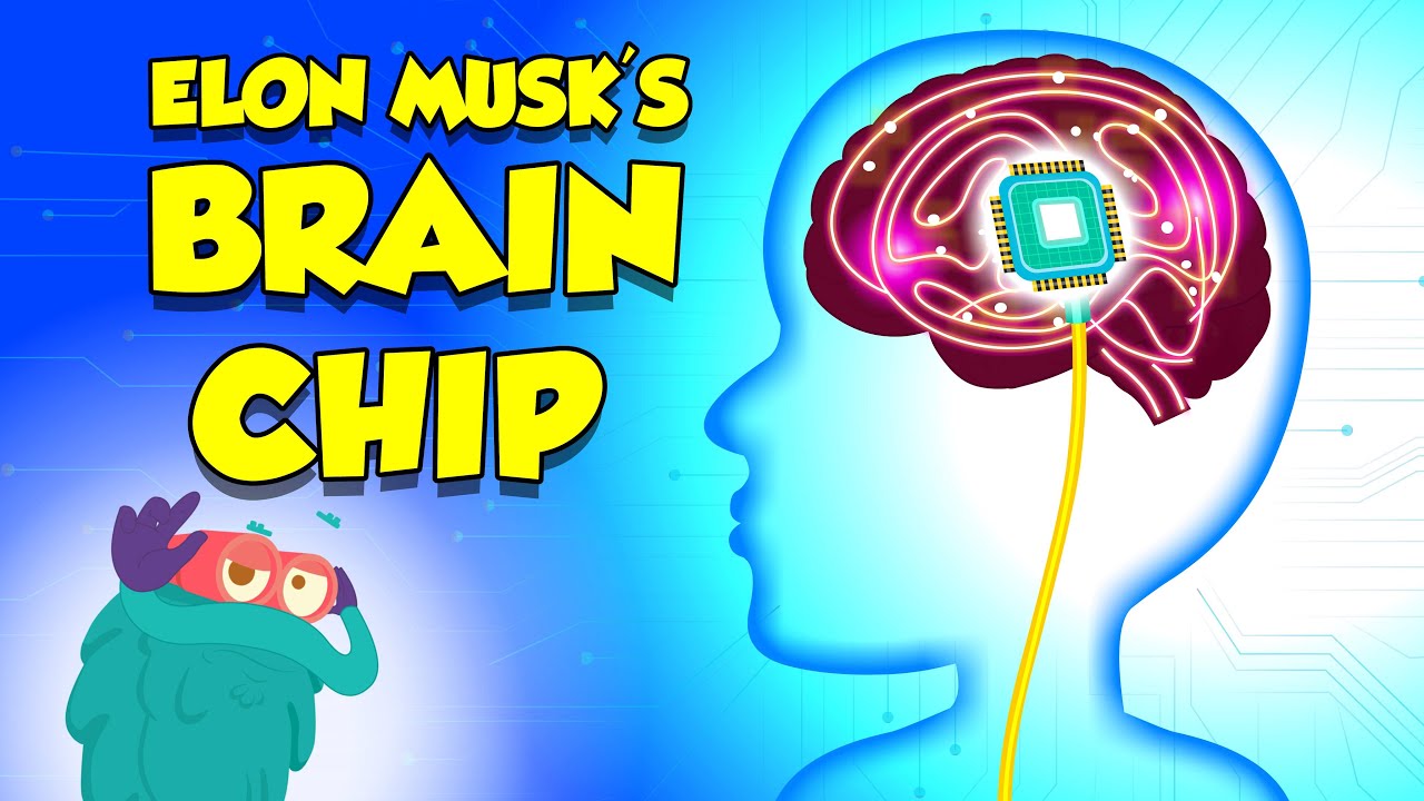 The Neuralink Brain Chip  Elon Musks Futuristic Technology  Superhumans  The Dr Binocs Show