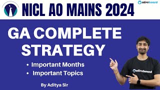 NICL AO Mains 2024 | Complete General Awareness Strategy For NICL AO Mains 2024 | By Aditya Sir
