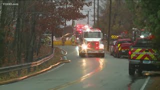 Fire engulfs Montville, Connecticut scrapyard