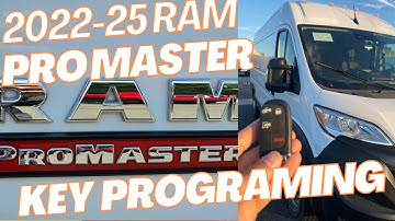 Dodge RAM  ProMaster Key programming 2022-2025