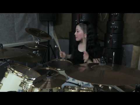 ARCH ENEMY "Machtkampf" drum cover by Fumie Abe