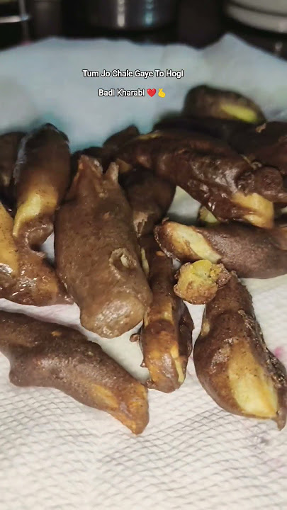 Tum Jo Chale Gaye To Hogi Badi Kharabi || kuttu ki pakodi || #food#dessert#funny#ideas#shorts#viral