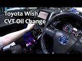 Toyota CVT TC Auto Transmission Oil Change