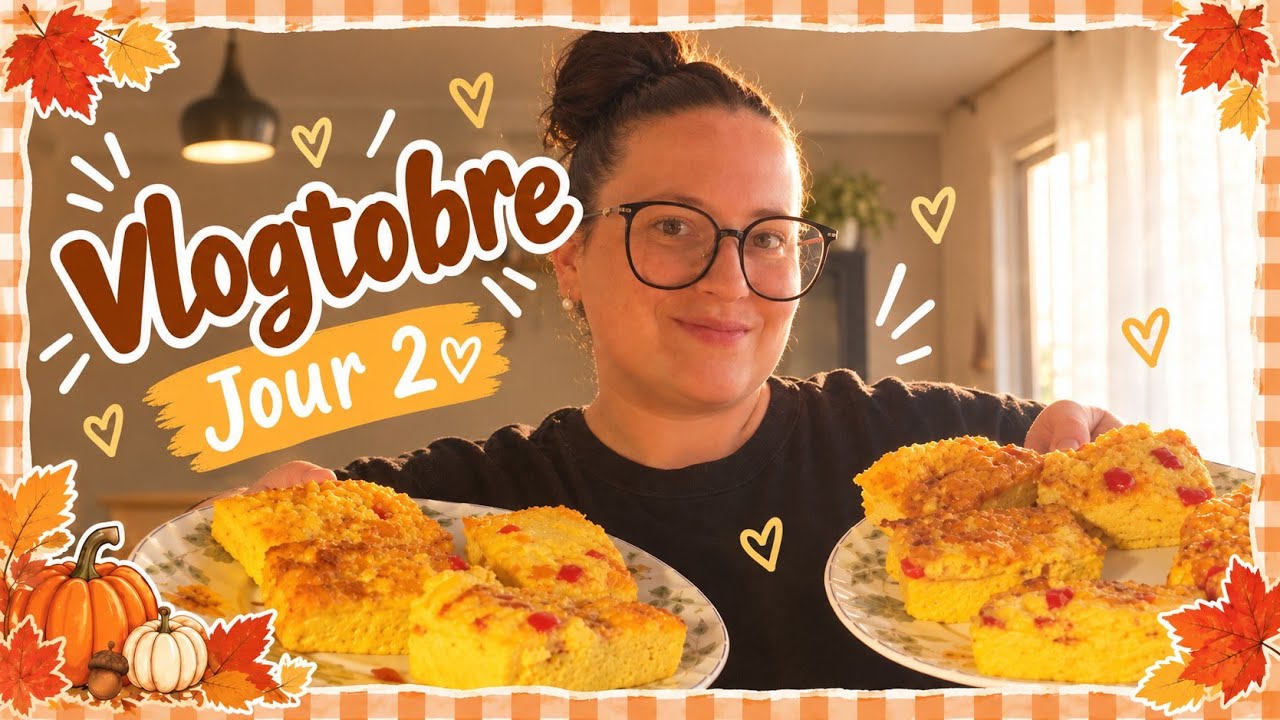VLOGTOBRE | JOUR 2 : Un dimanche pluvieux tranquille à la maison