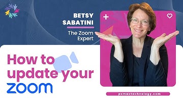 How To Update ZOOM Desktop App and Web Portal (2022)