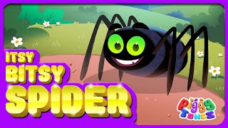 The Itsy Bitsy Spider Educational Nursery Rhyme For Kids Piggy Tunes.