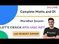 Complete Maths and DI | Marathon Session for NTA UGC NET Paper 1 | Kumar Bharat