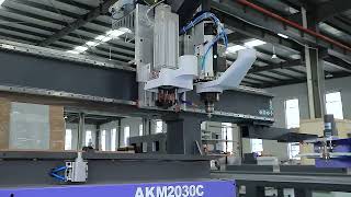 AKM2030D carousel type tool changer cnc wood router with ATC, 2030 cnc router ATC