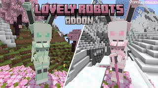 🌸 Lovely Robots [Unofficial Port] – Tráiler Oficial | Minecraft Bedrock Addon screenshot 5