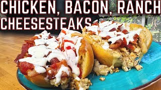 How to Make THE BEST CHICKEN BACON RANCH CHEESESTEAKS ON THE GRIDDLE! EASY RECIPE by WALTWINS 3,927 views 2 months ago 7 minutes, 26 seconds