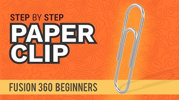 How to 3D Model a Paper Clip - Learn Autodesk Fusion 360 in 30 Days: Day #3