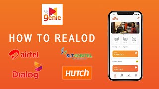 How to Reload in Genie App || Recharge in Genie app || Dialog genie app || Techda screenshot 1