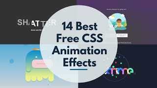 14 Best Free CSS Animations Effects | Cool CSS Animation Examples | Wpshopmart