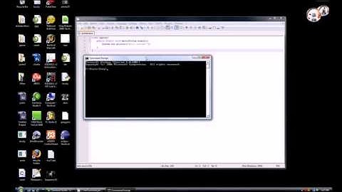 Java Video tutorial Part 2 | Running a Java Program using CMD